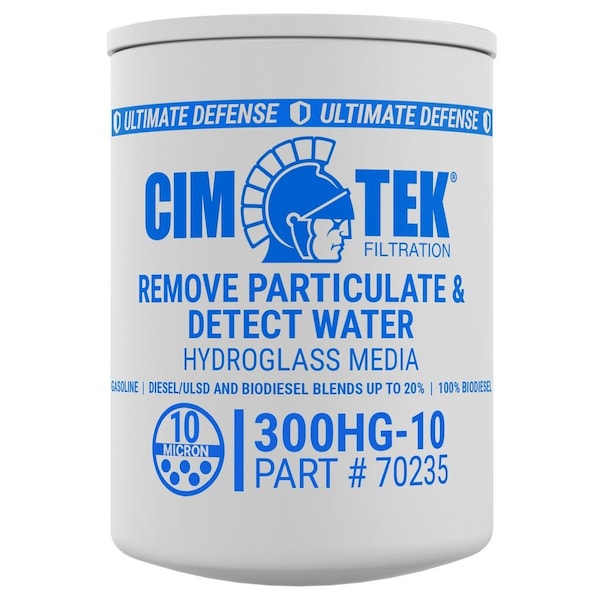 Beta 1 Filters Replacement Spin-on Fuel Filter Compatible with 300HG10 / CIM-TEK 2-PACK B1SF0009180 - main